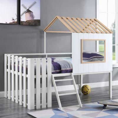 No13418 Twin Wood House Bed