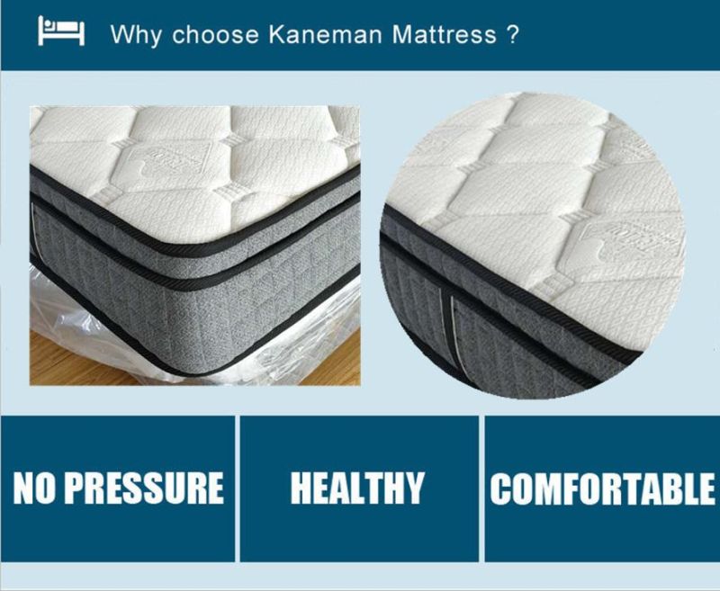 Bedroom Mattress High Density Foam Mattress Roll Packed Spring Mattress