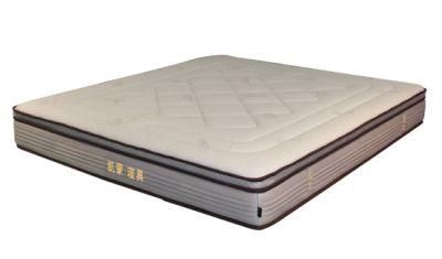 Europe Pillow Top King Size Hotel Use Pocket Spring Mattress