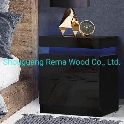 Bedside Table Nighstand Side Table for Bedroom Living Room