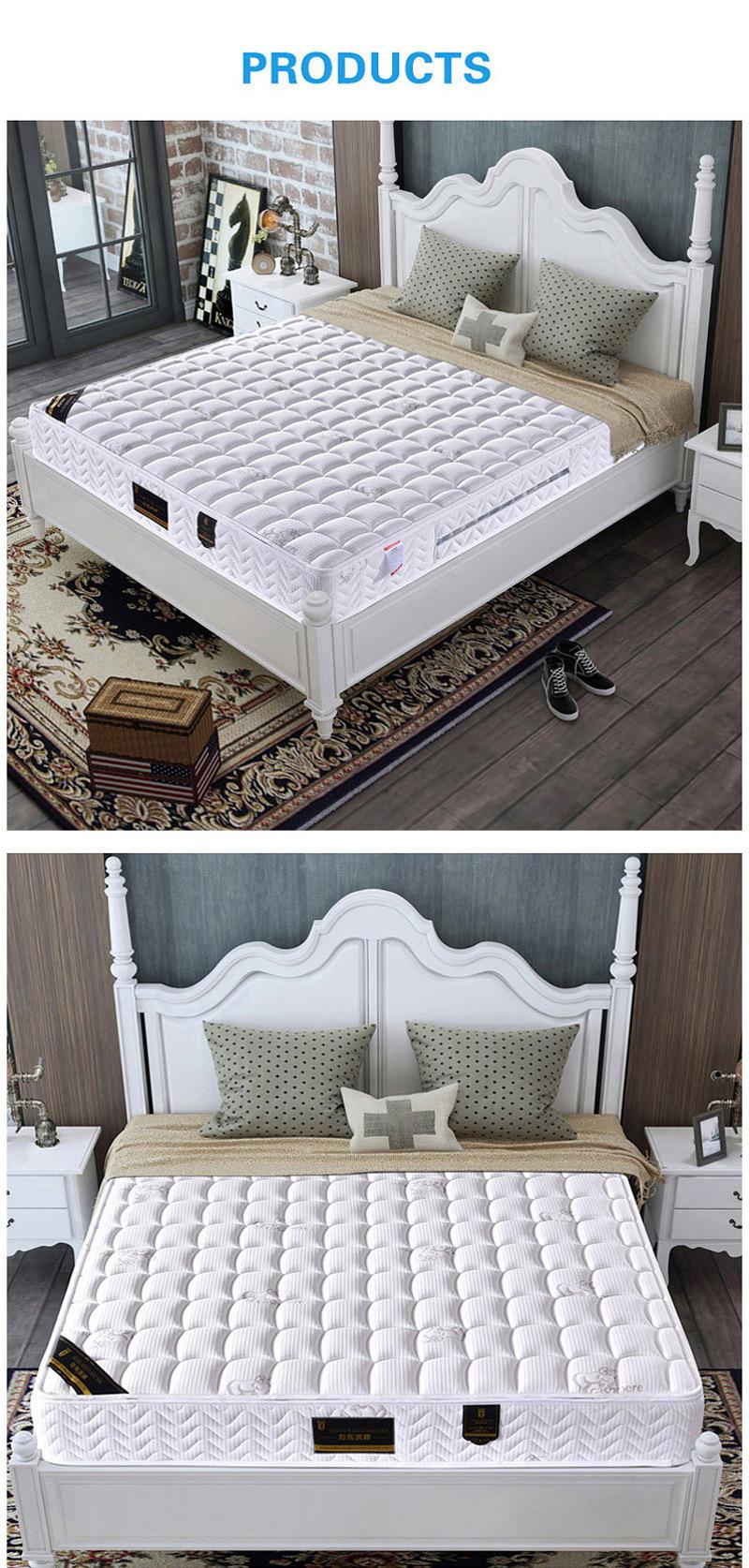 Luxury Innerspring Hybrid Home Furniture Single Bed Mattress for Bedroom