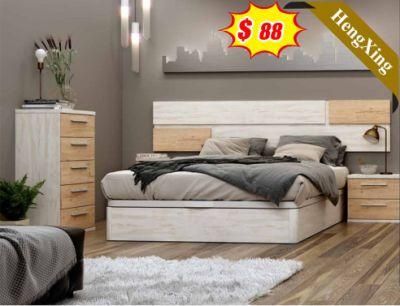Fashion Popular Big Size Wooden Frame Beds for Bedroom Use