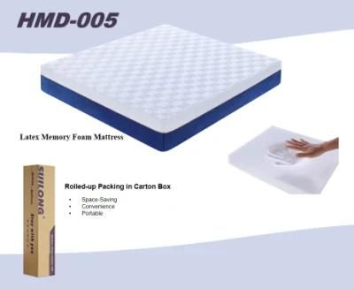 China Dreamleader/OEM Compress and Roll in Carton Box Foam Mattress Gel Memory