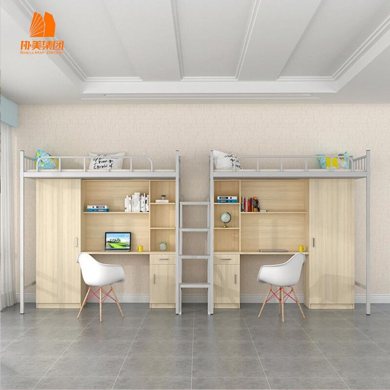 Loft Bed with Desk, Suitable for The Children