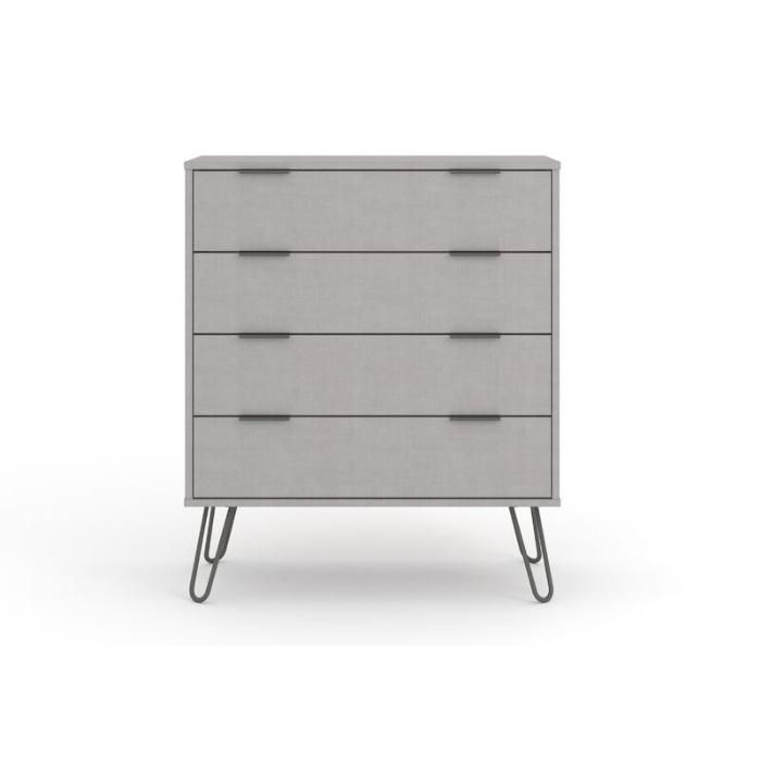 New Design Living Room Furniture Wooden 4 Drawers Storage Sideboard Cabinet (HF-WF210730)
