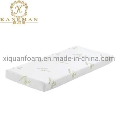 Vacuum Compressed Packed Bamboo Fabric Memory Foam Mattress Topper