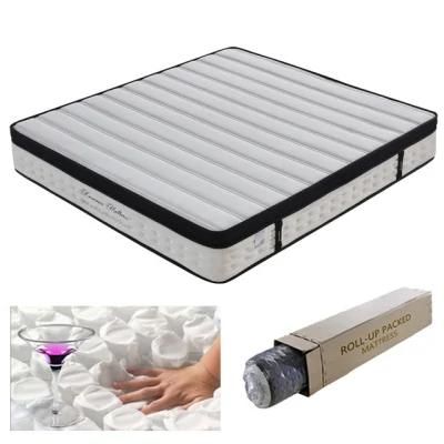 Customized Pocket Spring Mattress Roll Packed Cheap Colchones From China Mattress Manufacturer