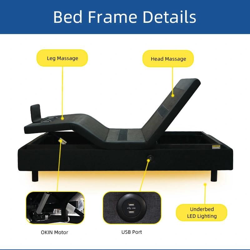 Adjustalbe Bed with Bed Frame