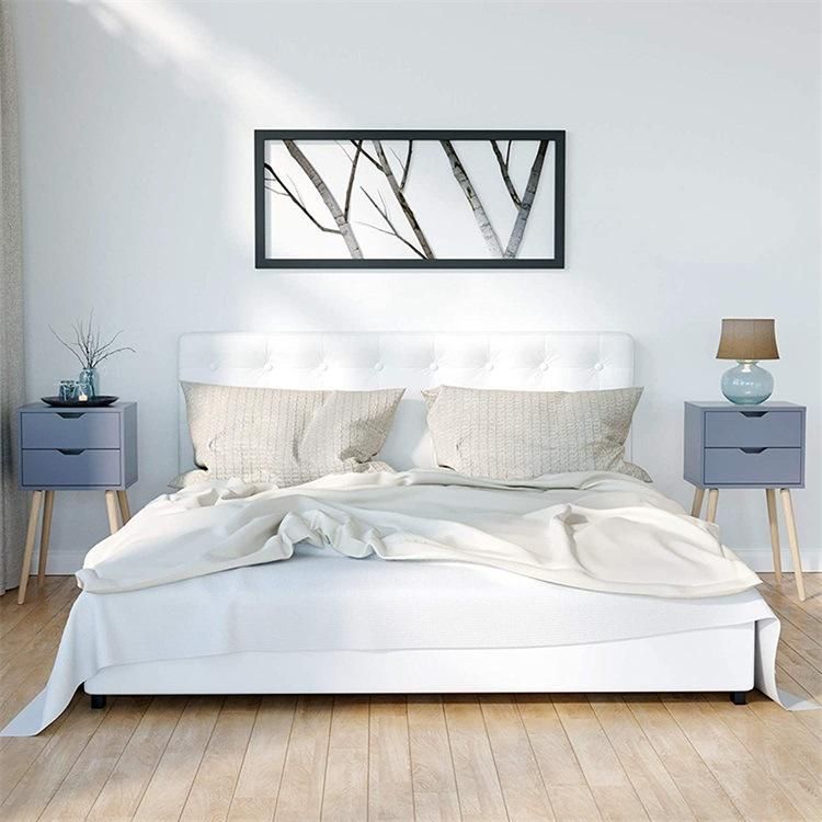Factory Price Modern Wooden Bedside Nightstands