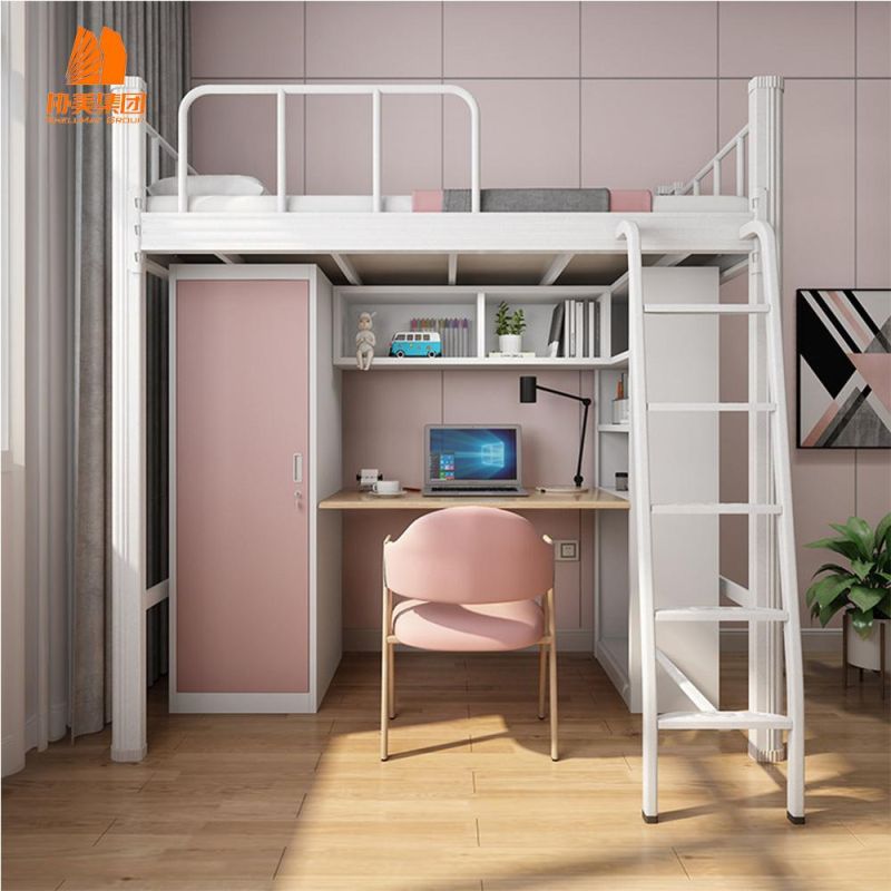 Loft Bed with Desk, Suitable for The Children