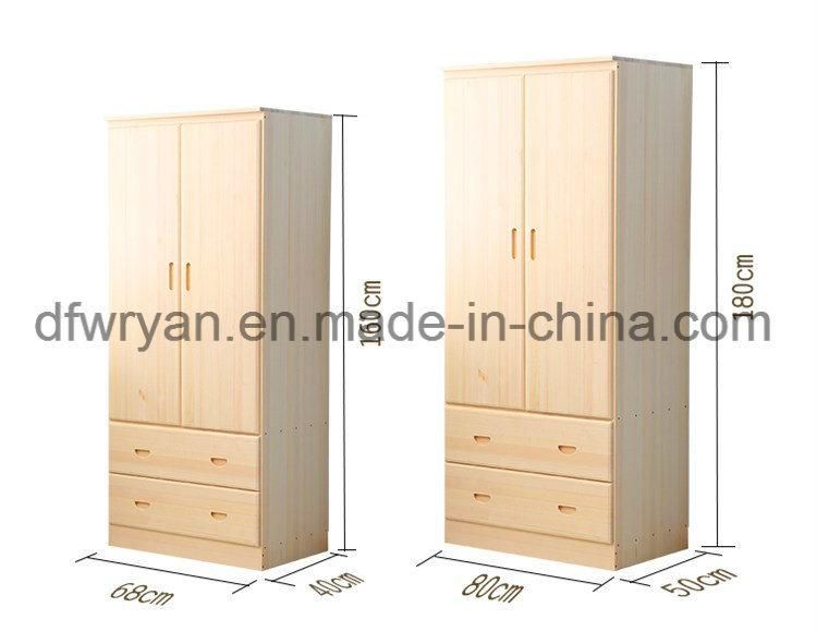 Simple Design Wood Cabinet Home Wardrobe