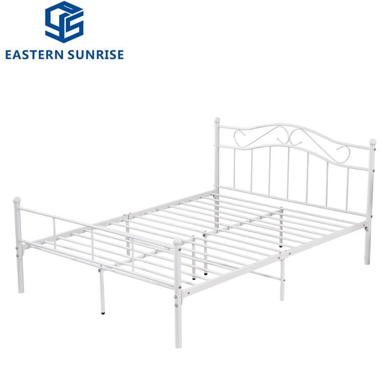 Modern Bedroom Furniture Metal Single King Queen Size Double Bed