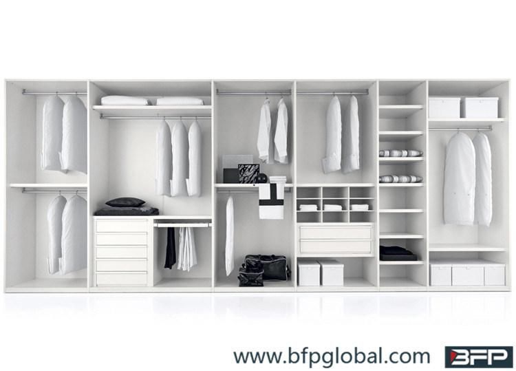 Melamine Wooden Bedroom Wardrobe Bedroom Furniture (Bsw-04