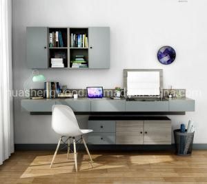 Wall Mounted Panel Furniture Computer Desk and Dresser for Small House