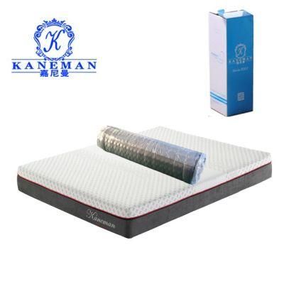 New Design Double Queen King Mattress Bed Memory Foam 25cm Rolled in a Box