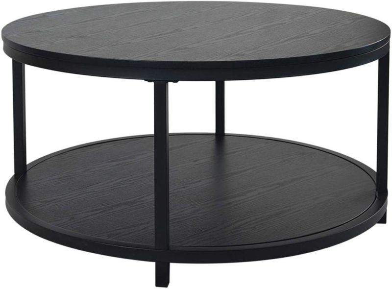 Industrial Sofa Table for Living Room Modern Design Home Furniture with Storage Open Shelf