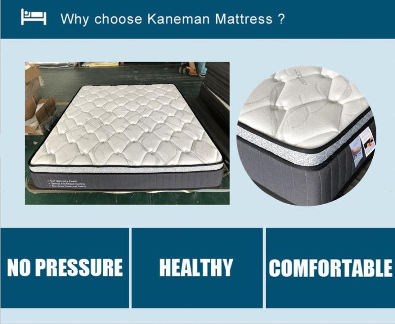 Luxury Hotel Mattress King Memory Foam Mattress Spring Mattress