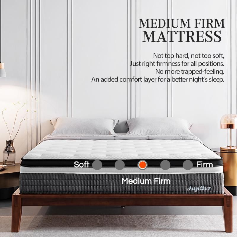 High Quality Natural Latex Hotel Compressed Memory Foam Spring Mattress