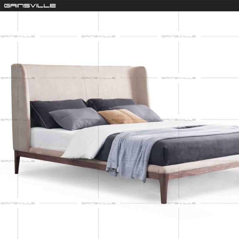 European Style King Bed Headboard for Apartment Gc1831