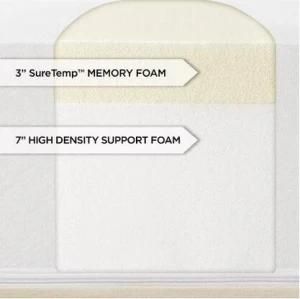 Comfortable Home Furniture 10 Inch Memory Foam Mattress