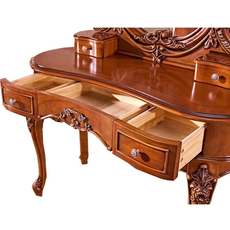 Wooden Dresser Table in Optional Furniture Color for Bedroom Furniture