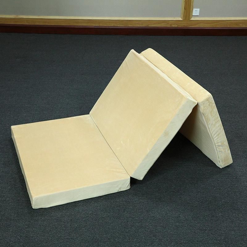 4 Inches Children Adults Mattress Topper Can Be Rolled Packing