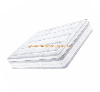 China Mattresses Factory Visco Gel Memory Foam Pocket-Coil-Spring 3D-Fabric Mattress