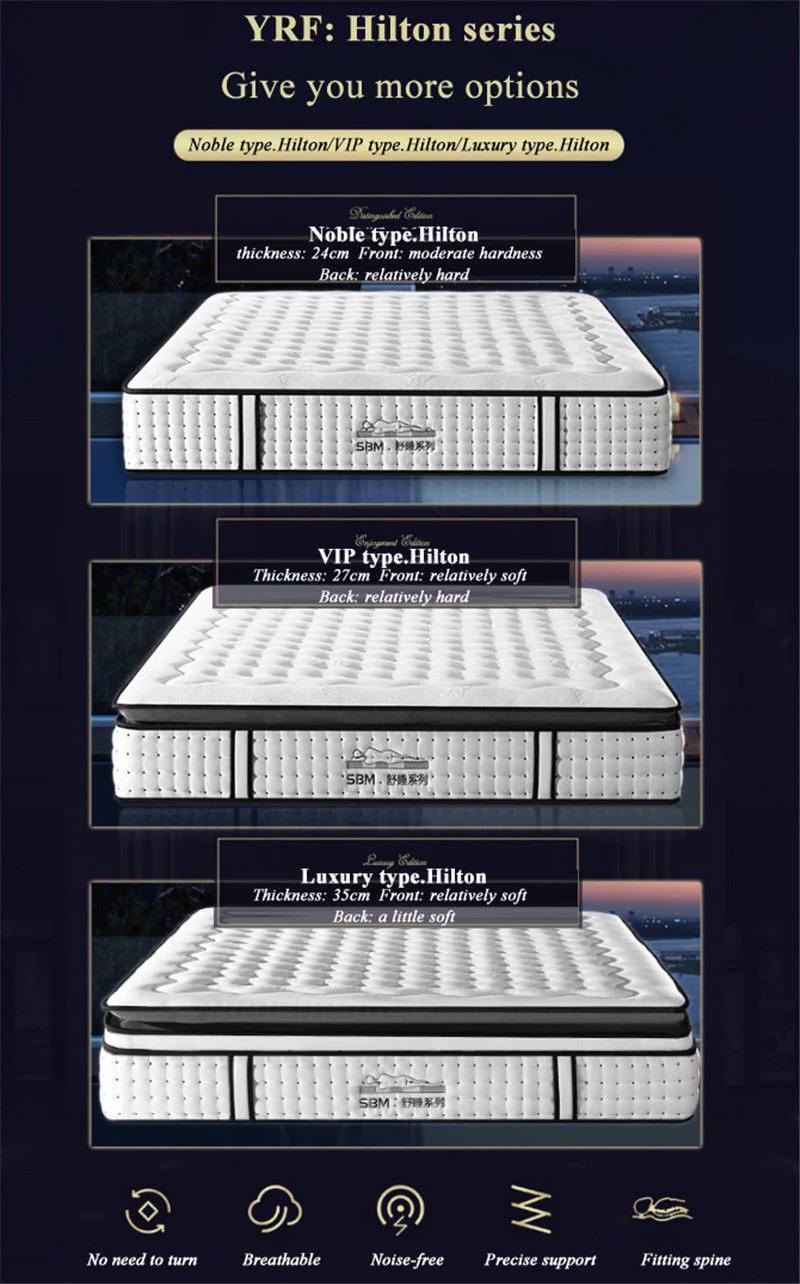 Hotel Good Quality Mattress Spring Foam for Single Bed