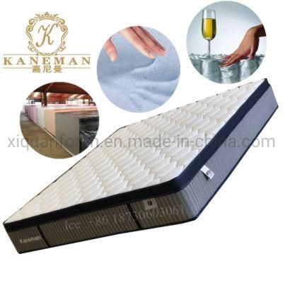 King Size Memory Foam Mattress Rolled Pocket Spring Mattress