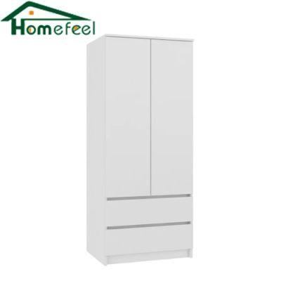 Home Furniture White Simple Style Design Storage Wardrobe Bedroom Office