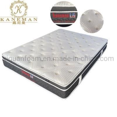 Queen Size Wellness Sleeping Mattress Pocket Spring Inside Can Be Rolled up