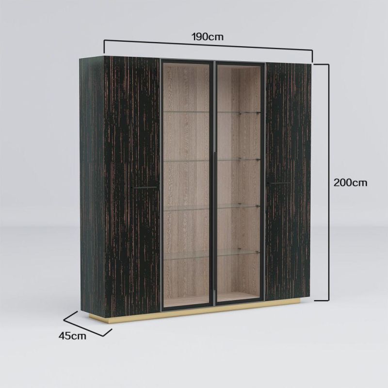 Wholesale High End Modern Luxury Solid Wood Large Bedroom Wardroble Popular Home Furniture