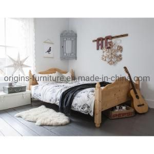 Bed Frame Single Bed Solid Pine Wood Bed Frame for Kids
