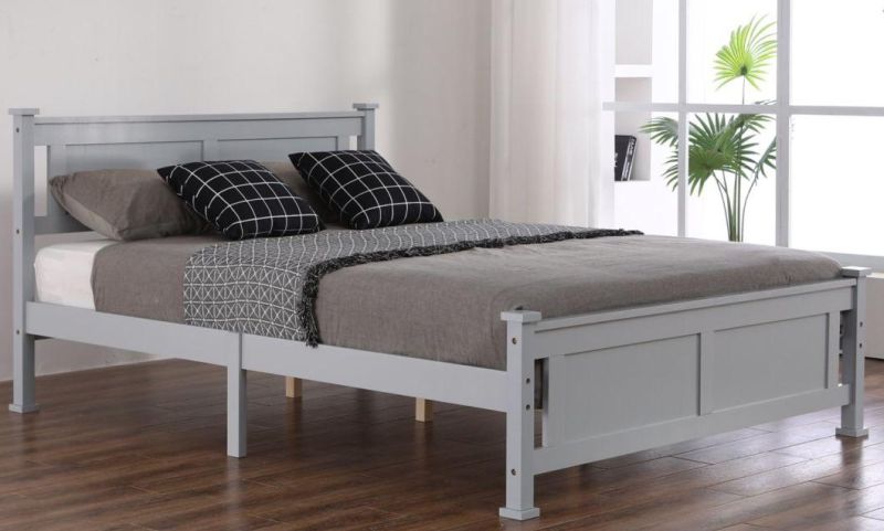 Wood Bedroom Furniture Double Bed King Size Bed