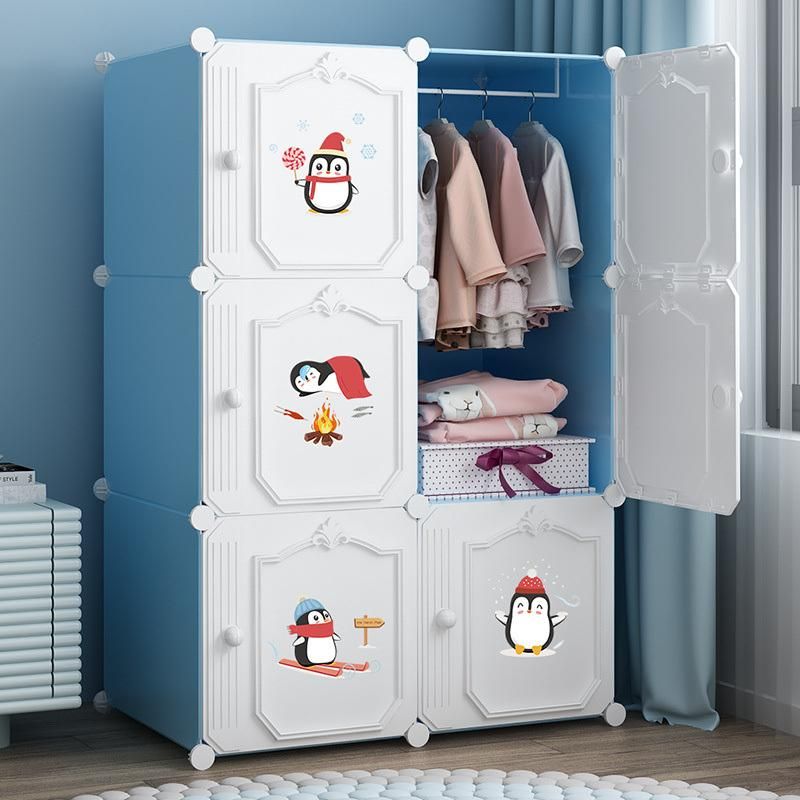 Wholesales Other Plastic Furniture Children′ S Wardrobe Plastic Storage Cabinet