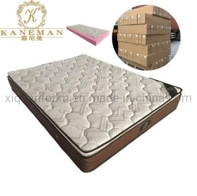 10inch 25cm Pillow Top Household Pocket Spring Mattress in a Box