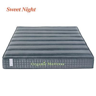 High Quality Full Size Hybrid Portable Hotel Orthopedic Foam Sleeping Bedroom Spring Latex Mattress