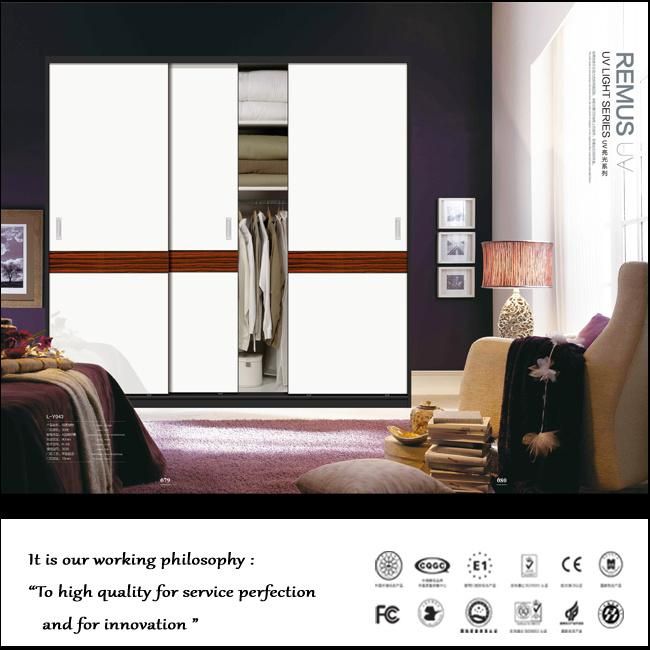 2015 New Hotsale Sliding Wardrobe Door (ZH-5043)