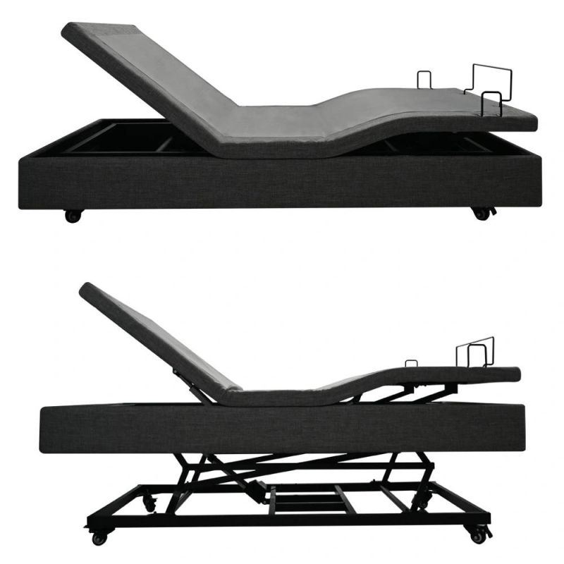 High Quality New Design Massage Electric Adjustable Hi-Low Bed Frame