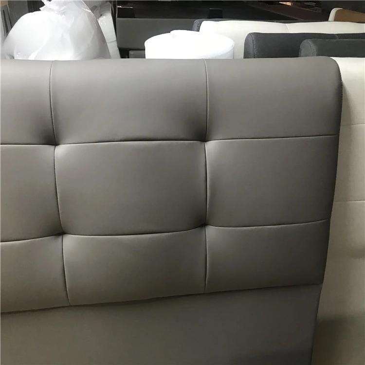 Wholesale Full Size Plywood Modern Design Upholstered Hotel Bed Headboard