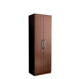 Bedroom Furniture Knock-Down MFC Wooden Wardrobe Cabinet