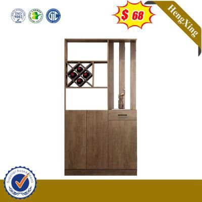 Good Guality Living Furniture Brown MDF Wine Cabinet Locker Shoe Cabinet