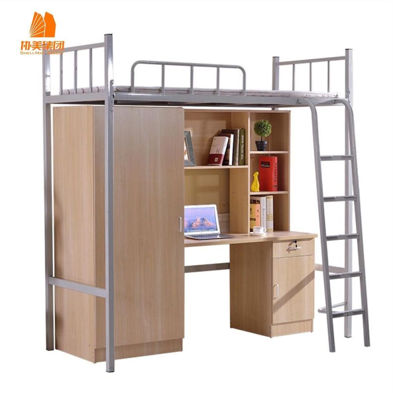 Loft Bed with Desk, Make Full of Space, Suitable for The Children, Customized Color