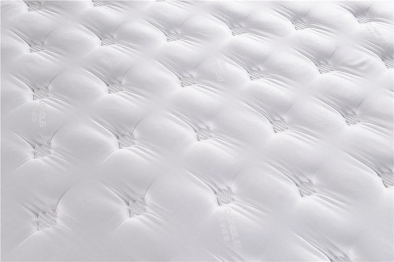 Hot Sale Sleep Well Home and Hotel Use Double Pillow Top Spring Mattress with Elegant Cover