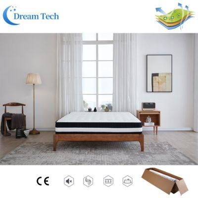 Factory Knitting Fabric Latex Pocket Spring Bed Mattress (LZN1613)