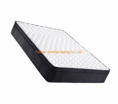 Tencel Fabric 5-Zoned-Pocket-Coil-Spring Mattress with Natural Latex Memory Foam Hotel/Home/Bed/Bedroom/Furniture