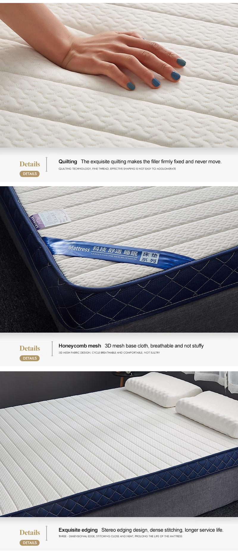 Army Bed Mattress Roll Foldable Portable Warm Gel Mattress Full