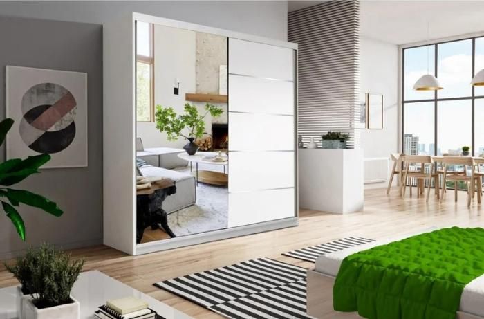 Modern Luxury Bedroom Furniture Walk in Closet Wardrobe