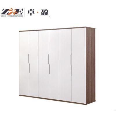 Modern MDF Wooden Closet Home Furniture Bedroom Set Wardrobe