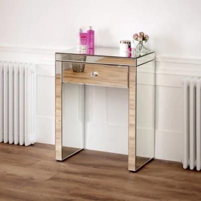 Modern Design High Quality 3 Drawer Glass Nightstand